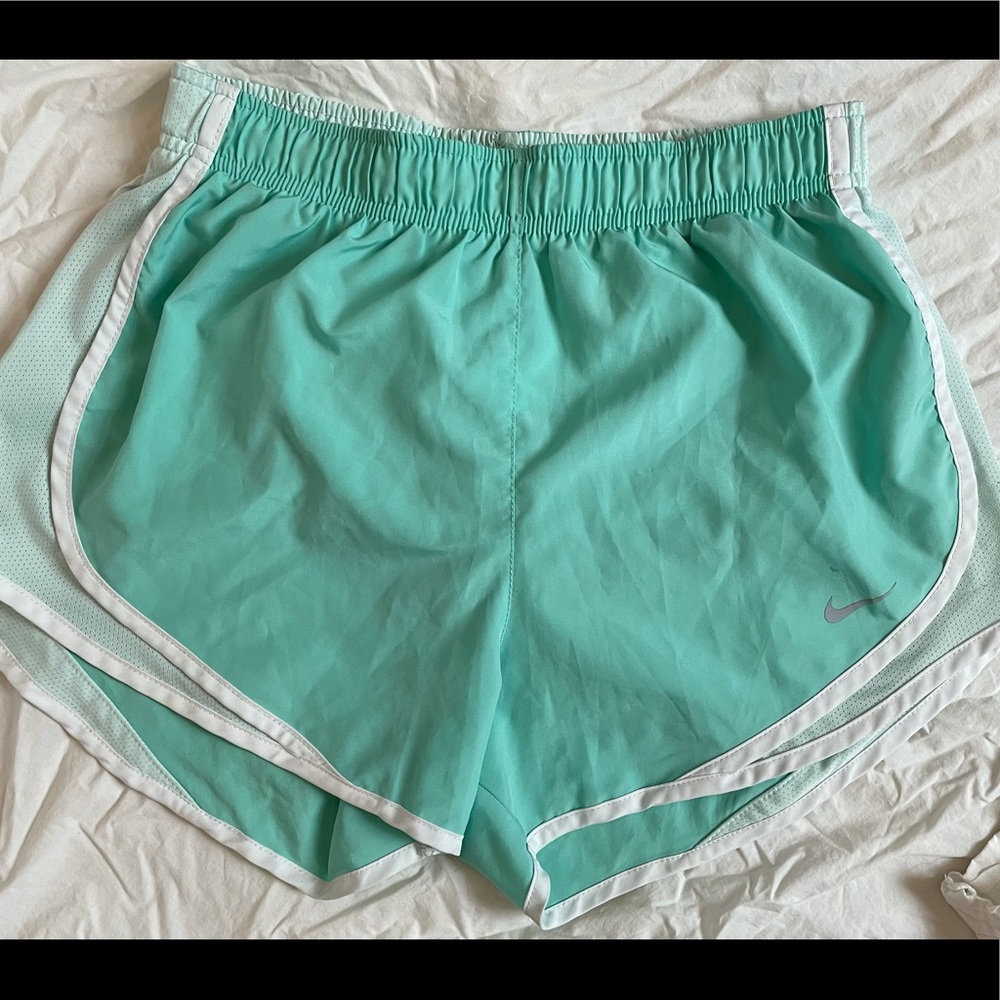 Mint green Nike shorts!!